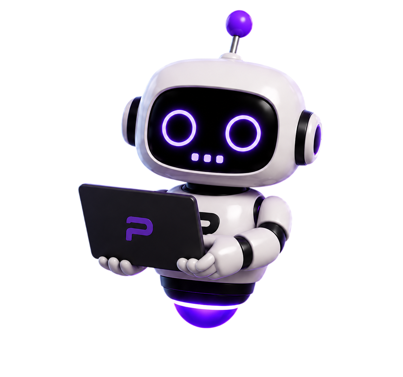 Navi en laptop — Asistente IA de Portal Pilot
