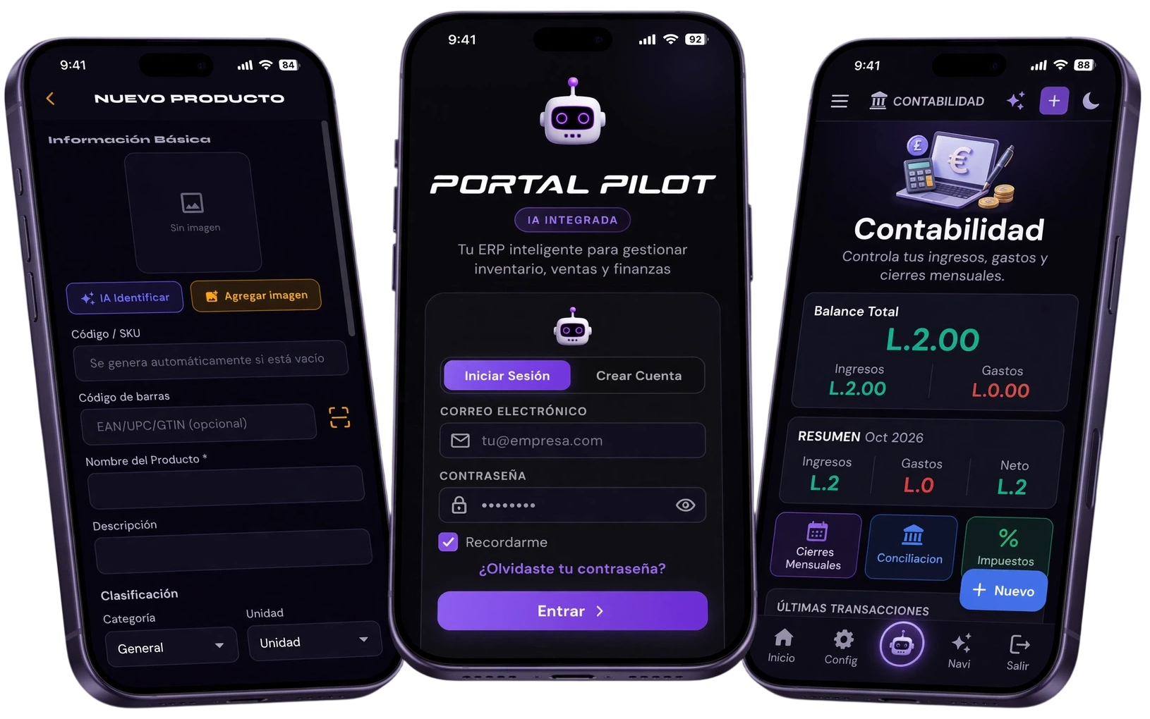 Portal Pilot en Android